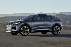 Audi Q4 Sportback e-tron Concept 2020 года 